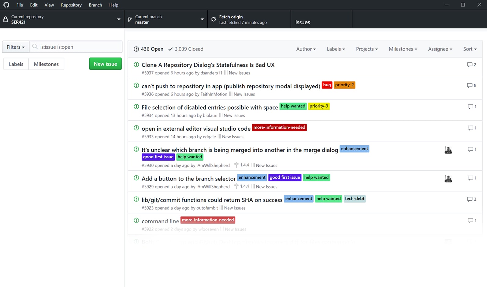 GitHub Issues